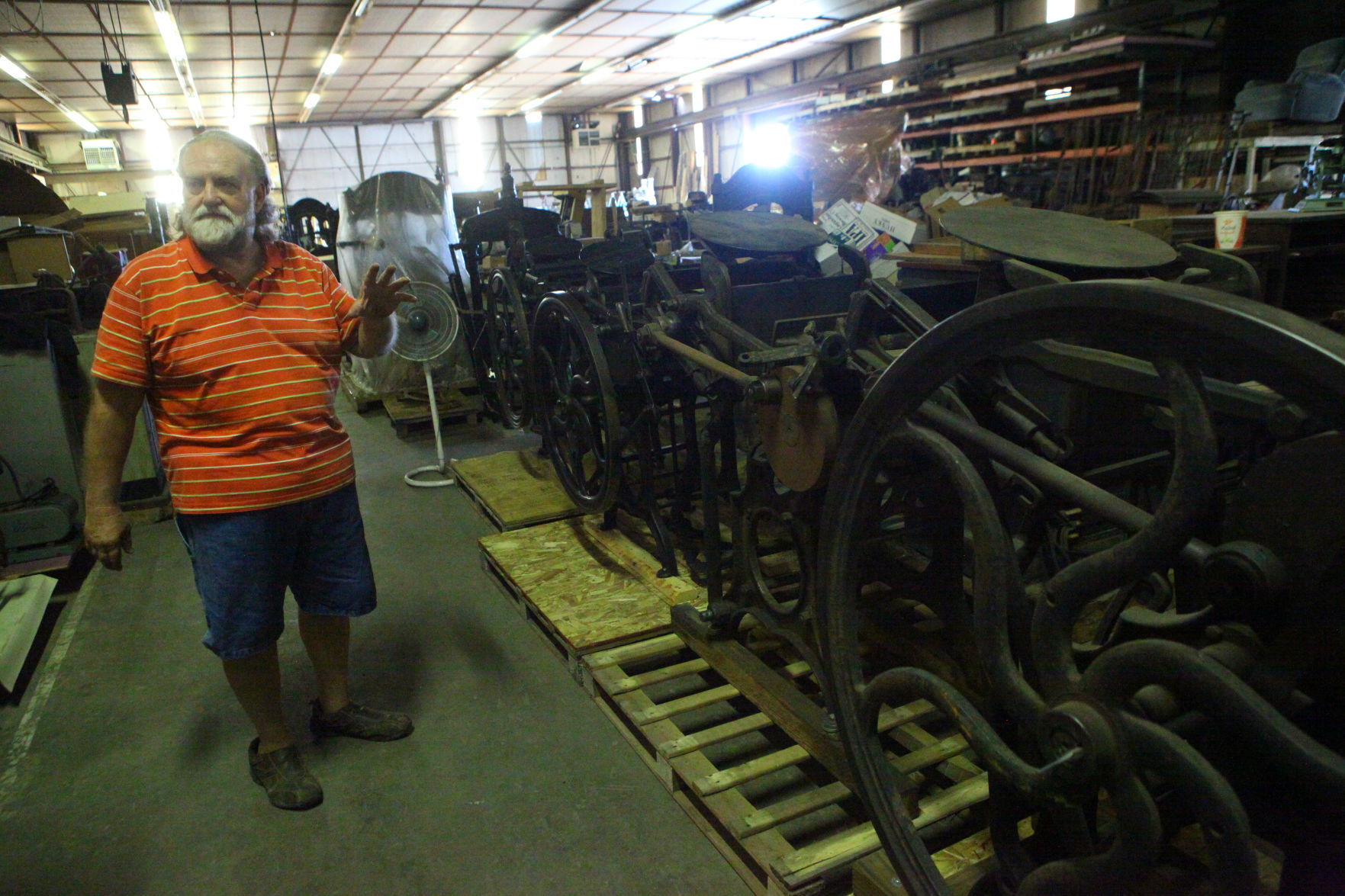 Ed Regan's Printing Presses
